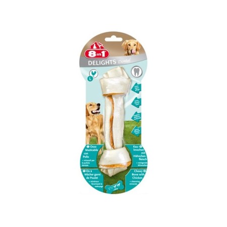 8in1 dental delights l, for large dogs, with chicken and minerals
