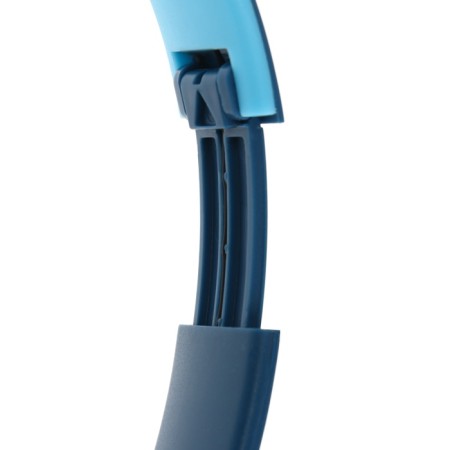 Headphones of Ergolux ElX-BTHP02-C06, wireless, overhead, microphone, 250mach, FM, blue-3