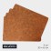 Set of serving napkins Magistro, 4 pcs, 45 × 30 cm, brown color