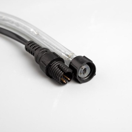 Luazon Lighting 10 mm light cord, IP65, 20 m, 24 LED/m, 220 V, 8 modes, white glow-5