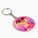 New Year's keychain with a flashlight for the keys "New Year: New Year's Lights" 5 x 10 cm