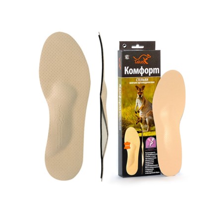 Soft orthopedic Talus 38k "Comfort" insoles, size 38