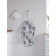Apron of a kitchen with a photo print "Composition with horses", adjustable, size OS