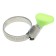 Chervyki clamp with the "lamb" Zein, undivided surge, diameter 20-32 mm, galvanized