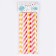 Cocktail tubes, set 25 pcs., Mix color