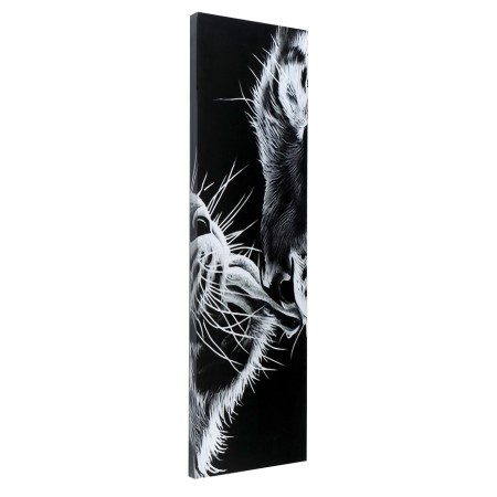 Carty clock is wall-mounted, modular "white tiger", silent, 80 x 140 cm-8