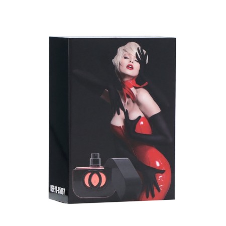 Women's toilet water Maiden Anna Black, 75 ml-4