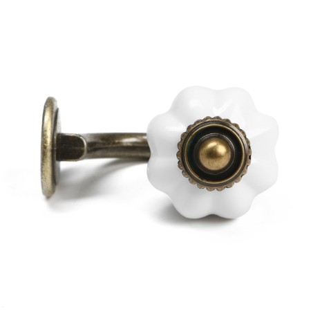 Furniture hook Cappio Camellia, one -rod, bronze-4