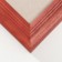 Photo frame pine С20 red 40x50 cm (plastic screen)