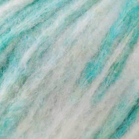 Rindrops yarn 18% wool, 35% polyamide, 47% acrylic 115m/50g (2904 mint melange)-2