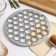 Form for sculpting dumplings of the share, d = 25 cm, 37 cells
