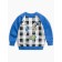 Sweatshirt for a boy, height 86 cm, blue color
