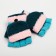 Mitten mittens children's minku, 14 cm, central green