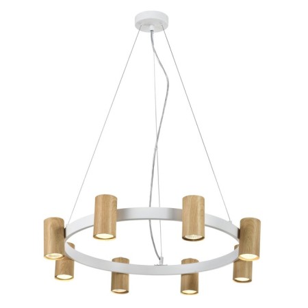 Lamp Ceiling Economy Service 86608/8WT WD, 8x25W, GU10, 80x60x60 cm, white color
