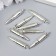 Decor for creativity Metal "bullet" silver G342B1028 3.3x0.6 cm