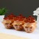 Set of pots # 5 with pens 6x0.5l, cornflower melted milk