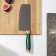 Assistance of the kitchen "Esiralda", 17 × 7.5 cm, green color