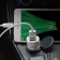 Automobile charger Hoco Z2A, 2 USB, 2.4 A, white