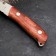 Caucasian knife "Mushroom picker" with scabbard, steel - 65x13, handle - BU