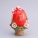 Figure candle large "Easter egg in a basket", 9.5x14.5 cm, 220 gr