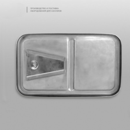Liquid soap dispenser 8610, 1 l, metal, chrome-3