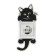 Wall decor, sticker on the switch "Cat", 14 x 10 cm, set 3 pcs
