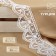 Lace on a grid, 55 mm × 11 ± 1 m, white color