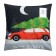 New Year's pillowcase decorative Ethel "Happy Holidys" 40 x 40 cm, 100% p/e