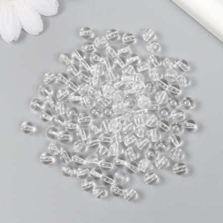 Beads for creativity plastic "Balls Transparent" set of 20 g 0.6x0.6x0.6 cm-1