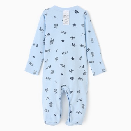 Details for children with closed legs, blue color, height 62 cm-4