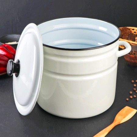 Cylindrical pan, 10 l, induction, without a decol-1