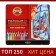 Family pencils Polycolor 3824, 24 colors, soft, in a metal pencil case