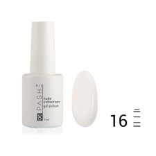 Гель-лак Pashe Nude Collection, №16 камуфлирующий дымчато-белый, 9 мл