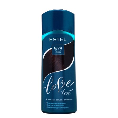 Tinting hair balm Estel Love dark chestnut