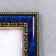 Photo frame plastic 21x30 cm turquoise (784)