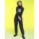 Pants for girls, height 134 cm, black color