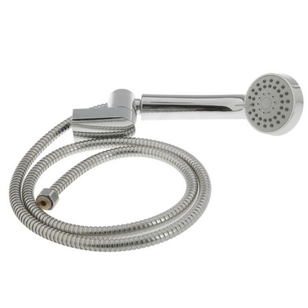 Accoona A7101 bath mixer, one -leaf, with shower set, brass, chrome-1