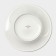 Porcelain dessert plate with a thickened edge Magistro la Perle, D = 21 cm, white color