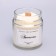 Aromatic candle made of soy wax in a bank, 150 g, orange