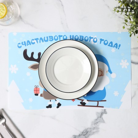 Serving napkin on the table "New Year", 26 × 41 cm-3