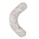 Pillowcase to a pillow for pregnant women "Forest", size 170x25 cm