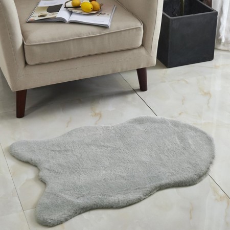Plush mat Sofi de Marko, size 60x90 cm, color gray color