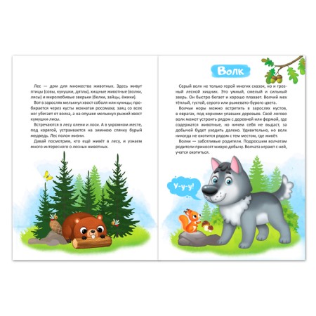 A set of books about animals, 3 pcs. 12 p.-2