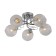 Lamp Ceiling Economy Highlight 12177/5CR CL, 5x40W, E27, 22x52x52 cm, color chromium