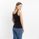 T -shirt female, black color (nero), size 44/46 (s/m)