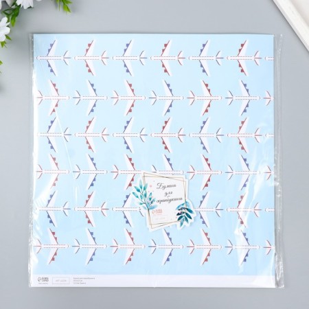 Scrapbooking paper "Aircraft" density 180 g 30.5x32 cm-4