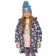 Coat for girls, height 104 cm, purple color