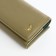 Women's wallet on magnets, green color