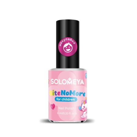 Gorky varnish for Nails Solomeya Bite No More “Non -Success”, 6 ml