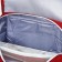 Velcro cosmetic bag, with hook, burgundy color